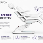 Elektrische Behandlungsliege Silverfox COMFA E4
