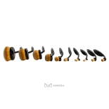 Mimera Make-up-Pinselset (10er Set)