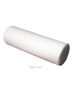 Knierolle - K-Leder / reinweiss abwaschbar - Rund Ø15 × 50 cm