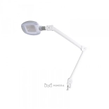 LED Lupenlampe FARN-T 3 - 5 Dioptrien mit Tischgriff