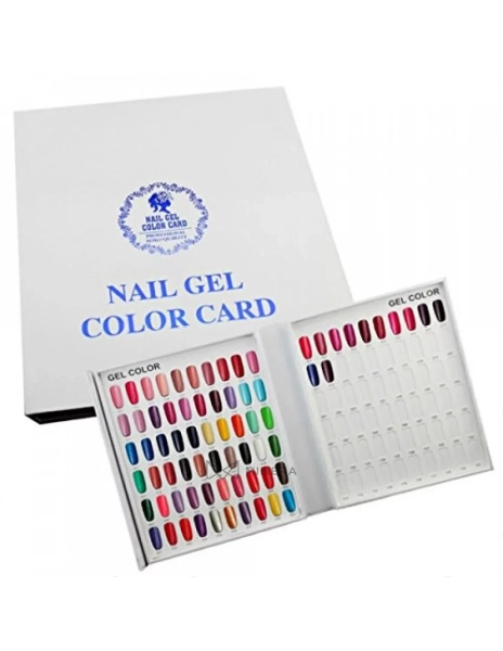 Nail gel color card 21118