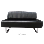 Wartecouch TEDO glänzend schwarz - Zweite Wahl!