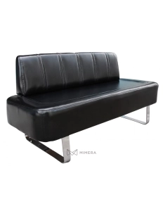 Wartecouch TEDO glänzend schwarz - Zweite Wahl!