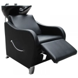 Friseur-Waschbecken GLAMI - schwarzes Becken, matt schwarz