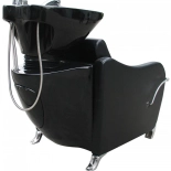 Friseur-Waschbecken GLAMI - schwarzes Becken, matt schwarz