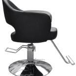 Friseurstuhl LANA - matt schwarz