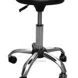 Friseurhocker MOBY - matt schwarz