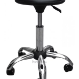 Friseurhocker MOBY - matt schwarz