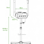 Gesichtsdampfer TWIN