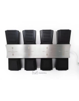 Fußsteuerung für E4-Liegen (4-Motor) Typ C