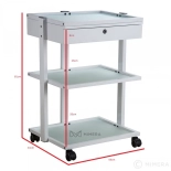 Instrumentenwagen SLEEK - weiß