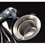 Friseur-Waschbecken KING - matt schwarz