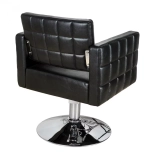 Friseurstuhl PERLA - matt schwarz