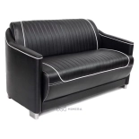 Wartecouch GRECO - matt schwarz