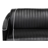 Wartecouch GRECO - matt schwarz