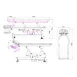 Massageliege elektrisch KERY FACE E1