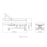 Massageliege elektrisch EMERY E2