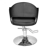 Friseurstuhl LANA - matt schwarz