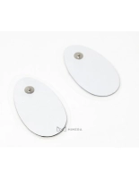 Selbstklebende Elektrodenscheiben für F-350 - Oval (2 Stück)