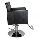 Friseurstuhl NOVA - glänzend schwarz