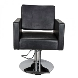Friseurstuhl NOVA - glänzend schwarz