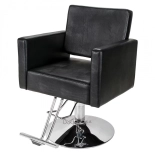 Friseurstuhl NOVA - glänzend schwarz