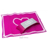 Plastic nail art column cushion 21126 – dark pink