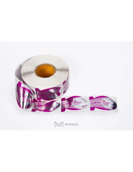 Nagelschablonen (500 Stück) – rosa