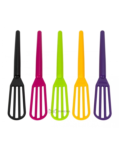 Plastic hair color dye stirrer (10 pcs.) - lime green