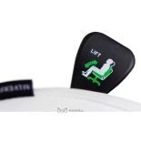 Arbeitsstuhl DAZY - weiß