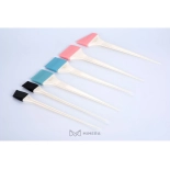 Set Silikonbürsten (6 Stück) - weiss