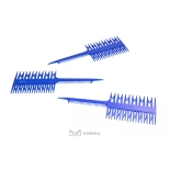Doppelseitiger Farbkamm - blau