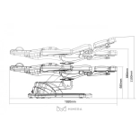 Fußpflegestuhl elektrisch APUS E3 - drehbar