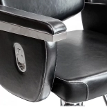 Friseurstuhl ELVIS - glänzend schwarz