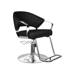 Friseurstuhl JANE - matt schwarz