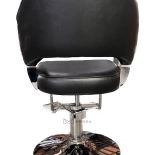 Friseurstuhl JANE - matt schwarz