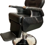 Barberstuhl LIMO - glänzend schwarz