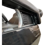 Barberstuhl LIMO - glänzend schwarz