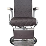 Barberstuhl CROSS - taupebraun