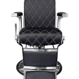 Barberstuhl CROSS PLUS - grobschwarz