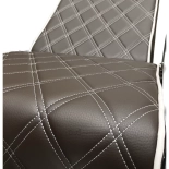 Barberstuhl CROSS - taupebraun