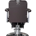 Barberstuhl CROSS - taupebraun