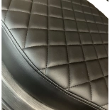 Retro Barberstuhl CEZANNE GREY - matt schwarz