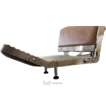 Retro Barberstuhl ELEGANCE - kupferbraun