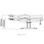 SPA Wellnessliege LUBI E3 - mit Heizung