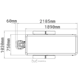 SPA Wellnessliege LUBI E3 - mit Heizung