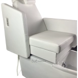 SPA Fußpflegestuhl VENUS E2 - weiß