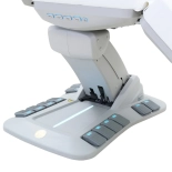 Kosmetikliege elektrisch RAMON DELUX PLUS E4 - drehbar mit der Heizung, hellgrau