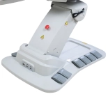 Kosmetikliege elektrisch RAMON DELUX PLUS E4 - drehbar mit der Heizung, hellgrau