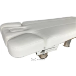 SPA Wellnessliege TARA PLUS E4 - mit Heizung und Audio/Vibrationssystem,  teak/weiß